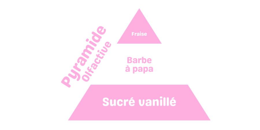 pyramide olfactive barbe à papa
